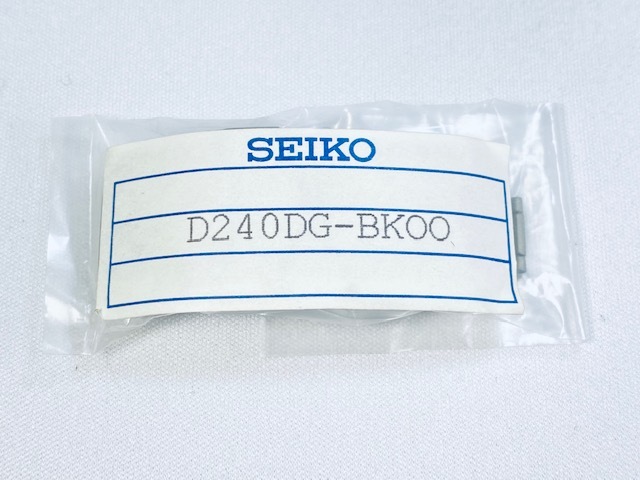 D240DG-BK00 SEIKO セイコー 純正Dバックル 18mm チタン SBDA001/SBDA003/7S25-00D0他用 ネコポス送料無料の画像6