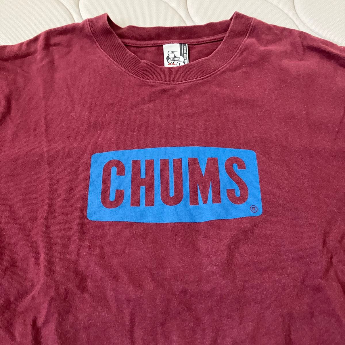 CHUMS チャムス 長袖Tシャツ ロンT ボートロゴ　CH01-1284 メンズLサイズ