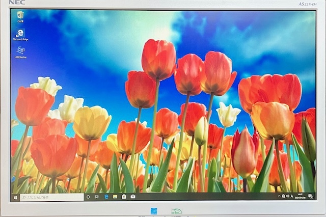 T3706 NEC AS221WM 22インチ ワイド 液晶ディスプレイ WSXGA+/TN 2台セットの画像4