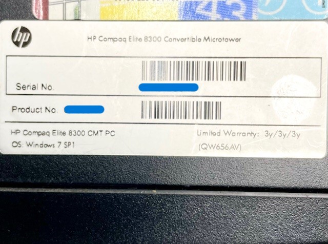 T3829 HP Compaq Elite 8300 CMT Core i7-3770 3.40GHz メモリー16GB HDD1TB+SSD128GB グラフィックボード Windows10 の画像10