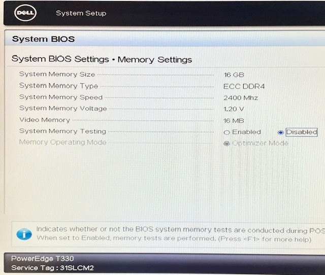 T3765 DELL PowerEdge T330 E35S Xeon E3-1220 V6 3.00GHz メモリー16GB サーバーの画像2
