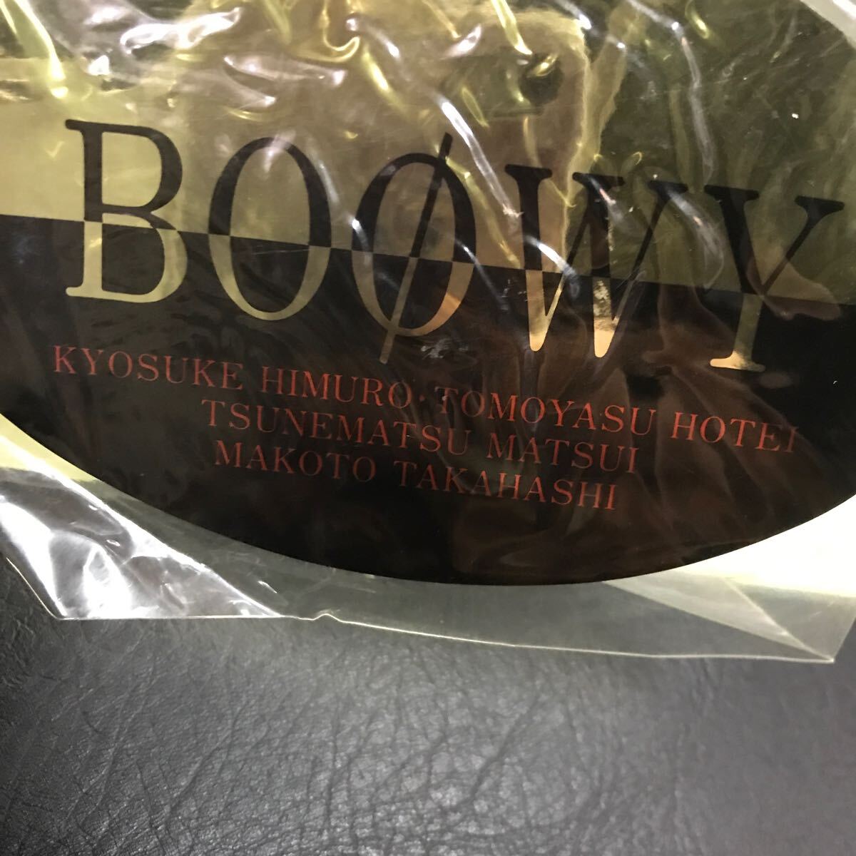 T3126 未使用 当時物 BOOWY ステッカー 2枚 希少 レア 氷室京介 布袋寅泰 松井常松 高橋まこと_画像7