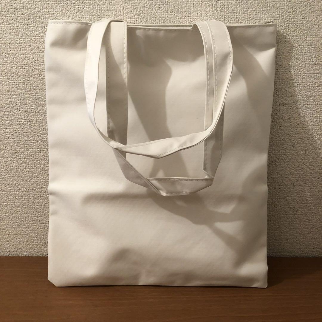 【即納】 おしゃれなデザイン トートバッグ ショッピングバッグ 手提げ ブラック_画像3