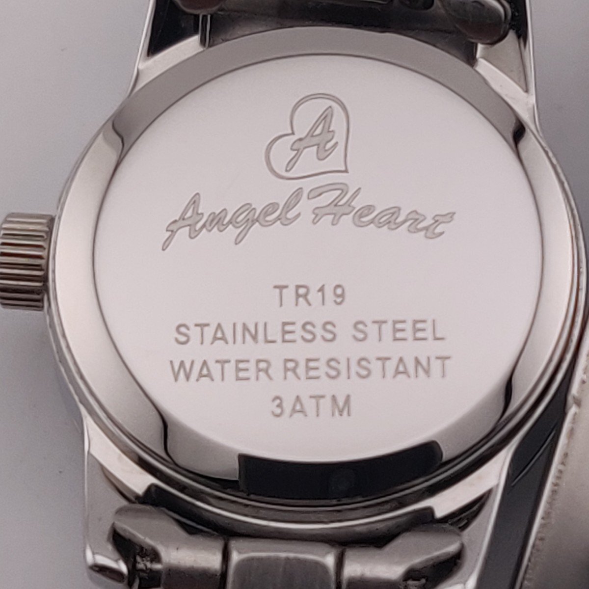2985@エンジェルハート腕時計 TR19SSPM ホワイトレーベル 3気圧防水 レディースシルバーの画像5
