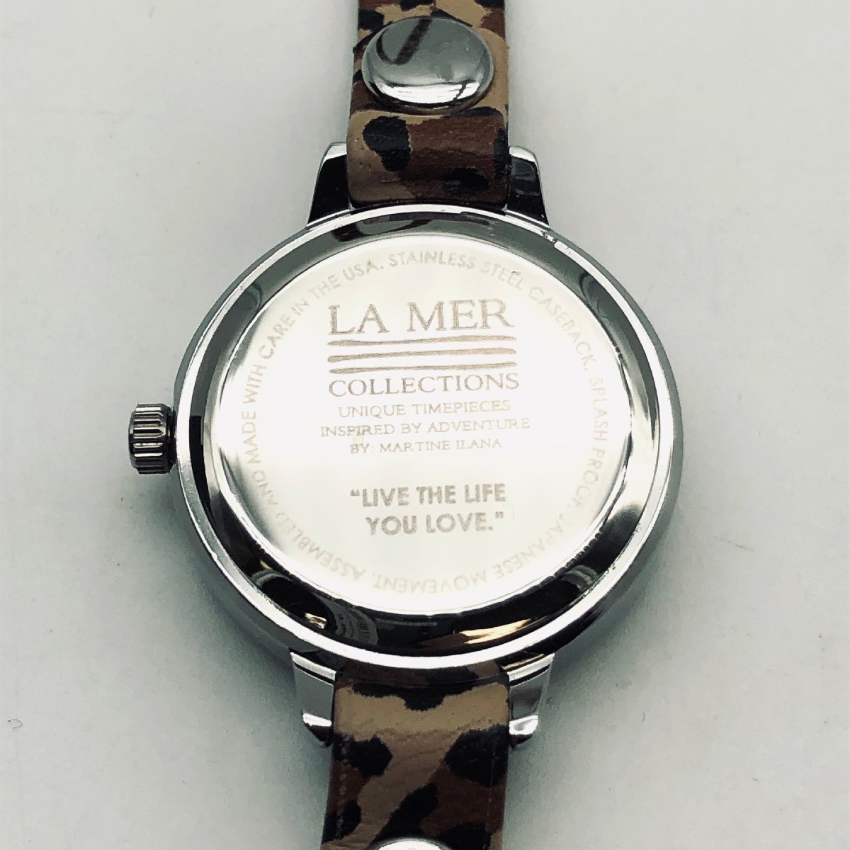 2975♭LA MER COLLECTIONS ラメールコレクションズ 腕時計 LMR-LMDEL MARDW 1505 レディース_画像5