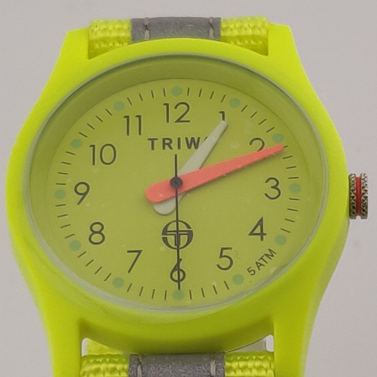 3255@TRIWA/トリワ 腕時計 SERG102-SG122312P セルジオタッキーニ コラボレーション ナイロンベルト 男女兼用 グリーン 【0104】_参考価格：15,000円