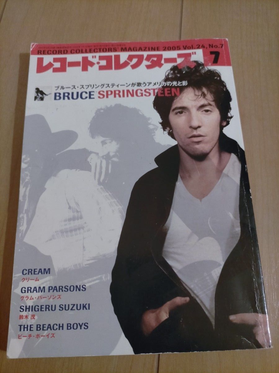 ブルース・スプリングスティーン レコードコレクターズ  bruce springsteen 雑誌