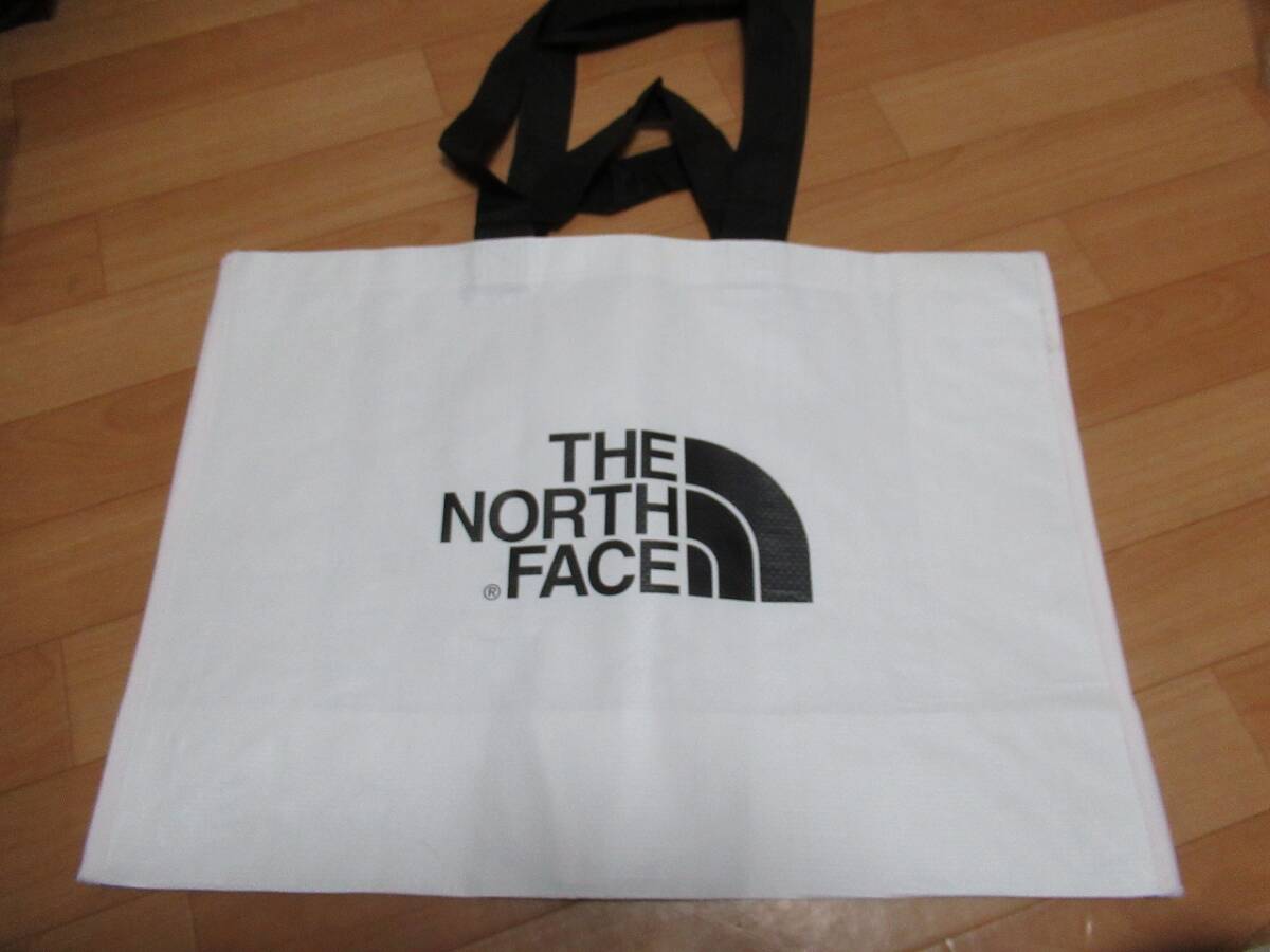 *763 North Face white lable new goods shopa- bag eko-bag L NORTH FACE