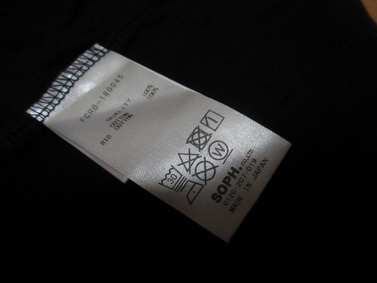 S18 F.C.Real Bristol ブリストル SOPH 黒　Tシャツ　S_画像5