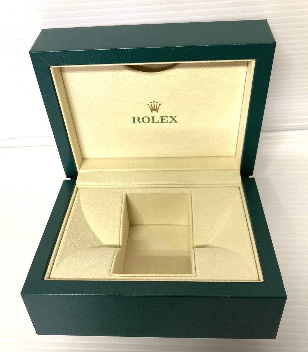 ★☆①純正 ROLEX ロレックス 腕時計ケース ウォッチケース BOX 箱 空き箱 内箱 ジャンク☆★の画像1