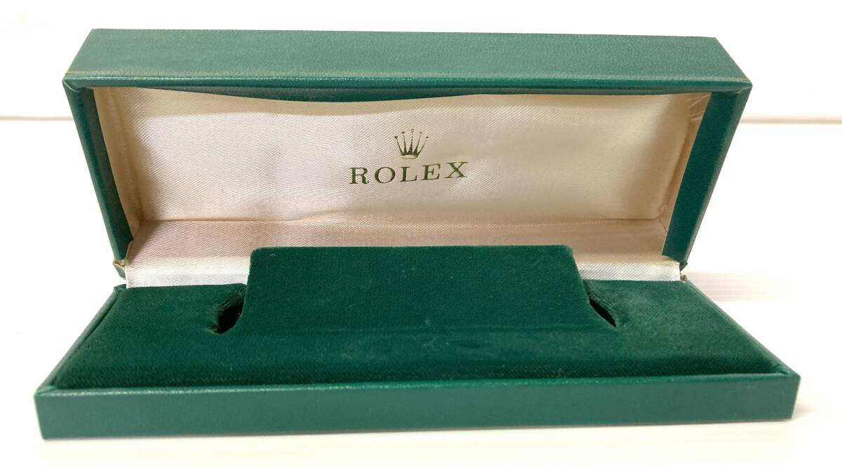 ★☆美品 レア 純正 ROLEX ロレックス　アンティーク 腕時計ケース 外箱シール有 2649 グリーン 緑 箱 BOX 腕時計ケース 箱付き ピ300☆★