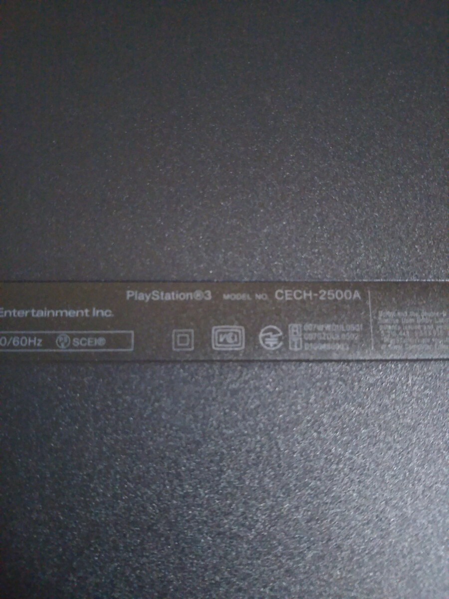 SONY PLAY STATION 3 CECH-2500A ソニー　プレーステ―ション　3 　通電確認のみ　現状品_画像10