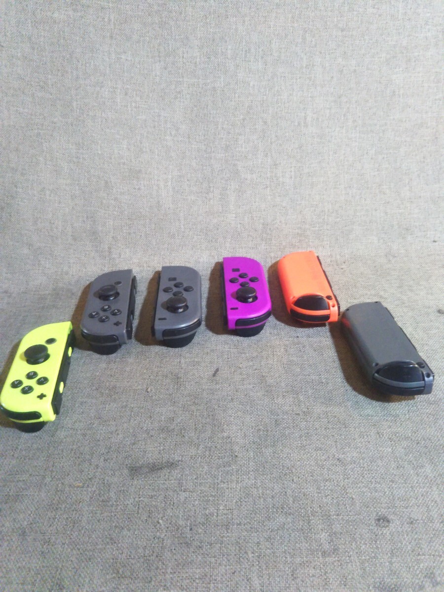 Nintendo Switch Joy-Con ニンテンドースイッチ ジョイコン　まとめて6点　通電未確認　現状品　_画像9