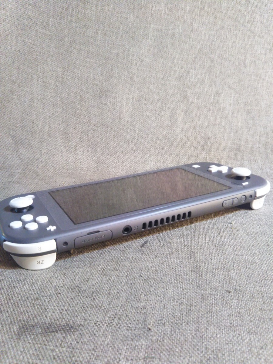 Nintendo Switch 任天堂 ニンテンドー スイッチHDH-001 グレー 本体のみ 通電確認 現状品 の画像7