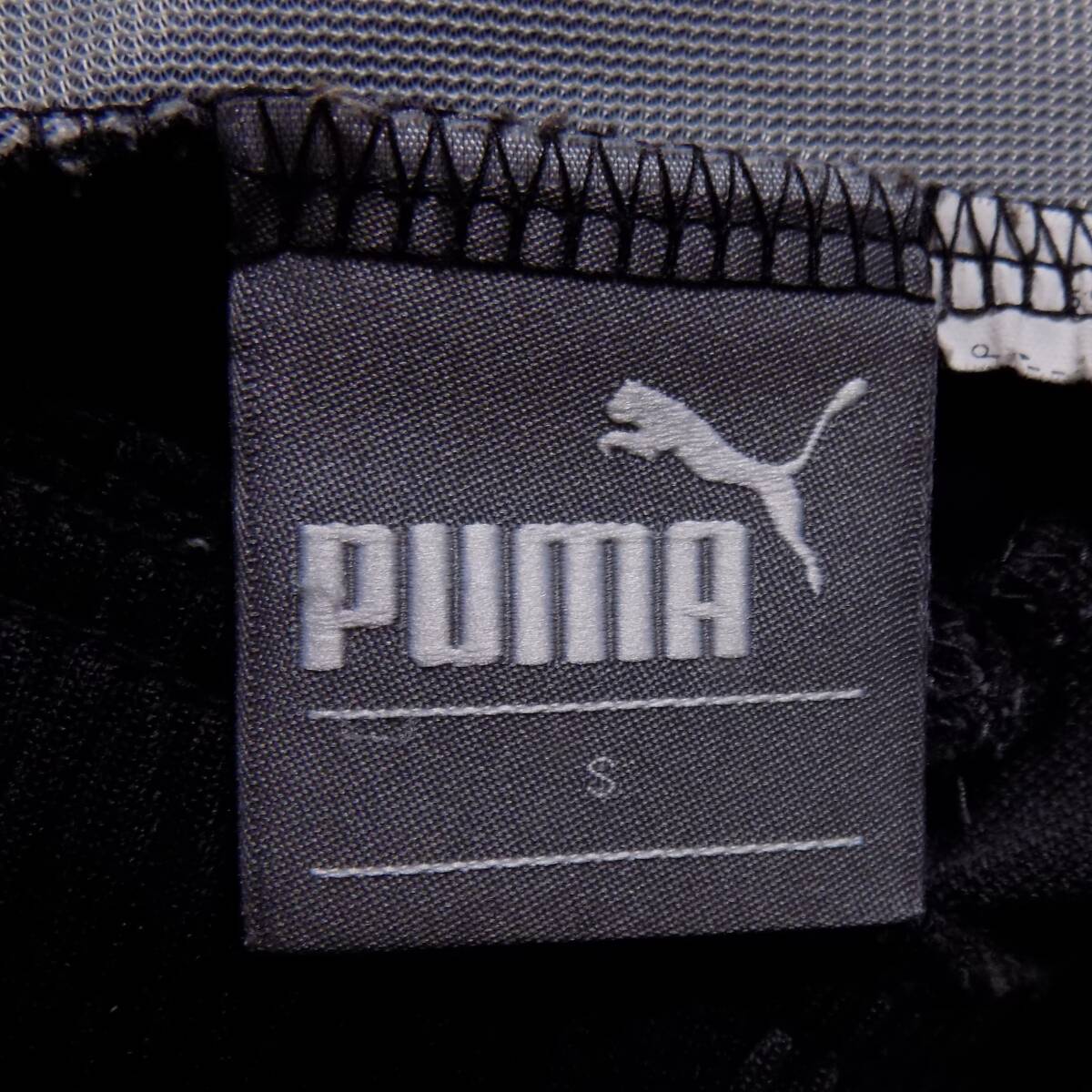 PUMA プーマ 黒×ダークグレー ロングパンツ S （管B4）の画像5