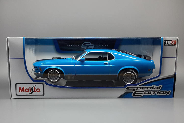 ★1/18 Ford マスタング マッハ1 Boss 428 1970 (改) カスタム【Ford Mustang Mach 1】Hot Rod★の画像10