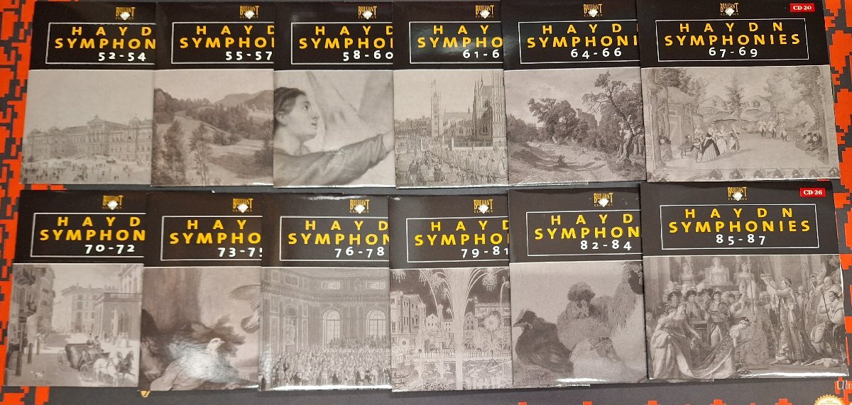 中古 ハイドン:交響曲全集(33枚組)/Joseph Haydn: Symphonies 1-104／1486 U15_画像4