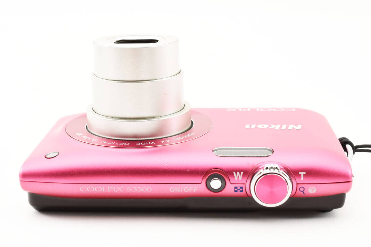 ★美品★ニコン Nikon COOLPIX S3300 ピンク ★コンパクトデジタルカメラ★ L9230 #533の画像7