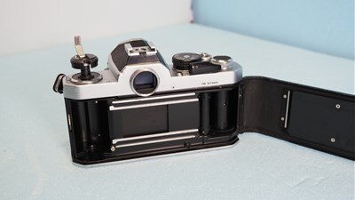 ★ニコン NIKONフィルムカメラ FM ボディ・ワインダーMD-12・レンズ35-70ｍｍF3.3-4.5完全動作 美品 の画像6