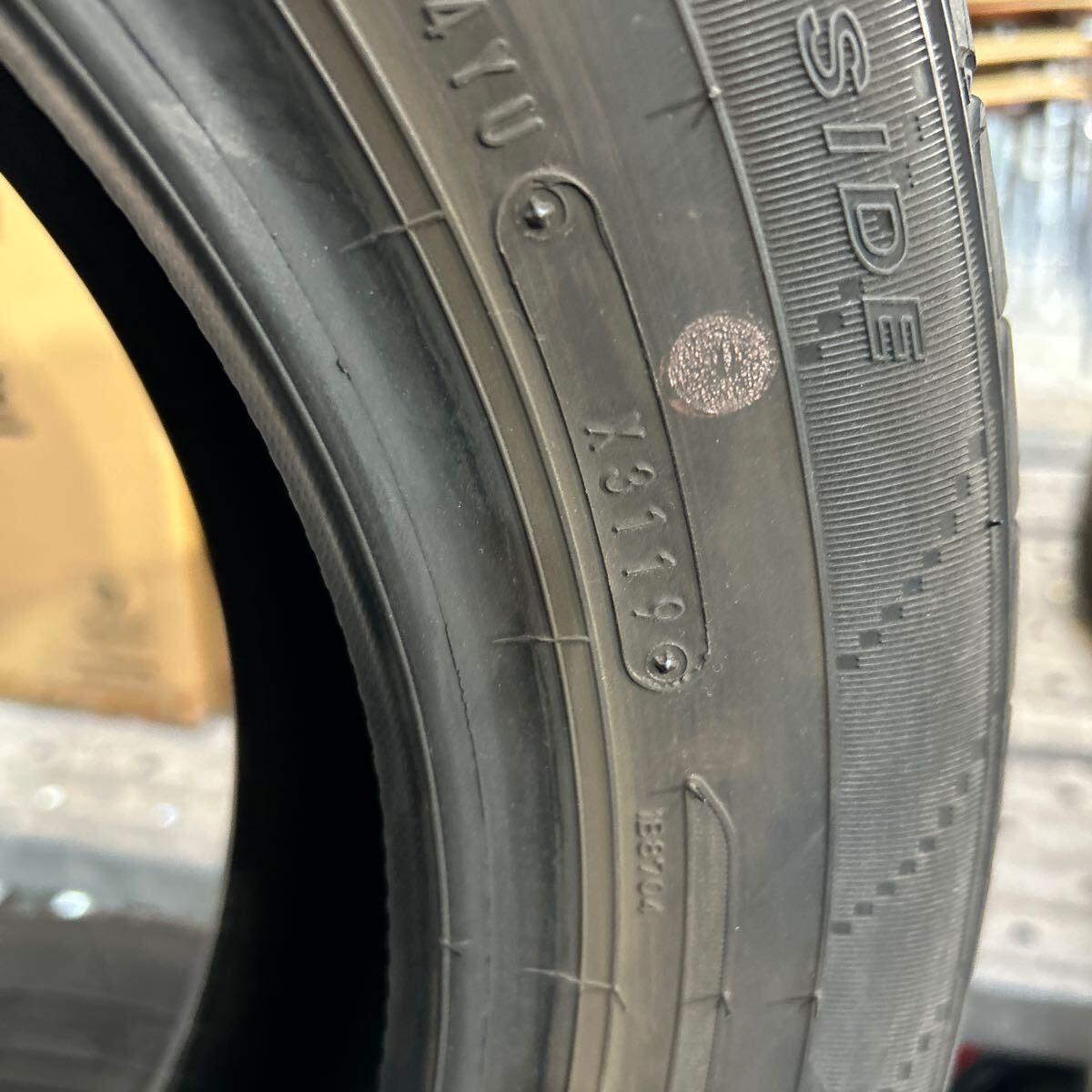 DUNLOP 175/65R15 EC204 ENASAVE ２本セット 中古　約6mm 2F 70132_画像3