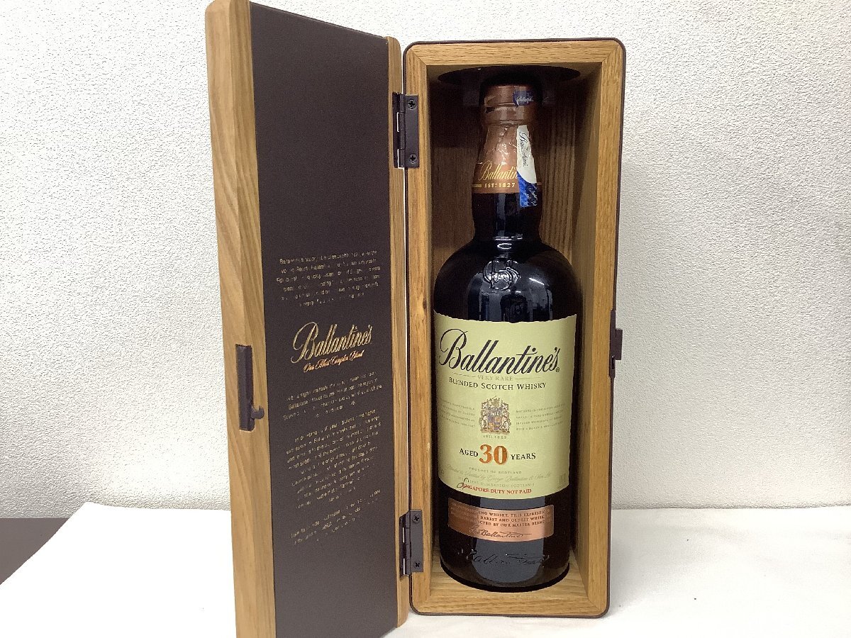 ()古酒 未開栓 バランタイン 30年 ベリーレア 43% 700ml 箱入り / Ballantine's Aged 30 years Vey Rare スコッチの画像10