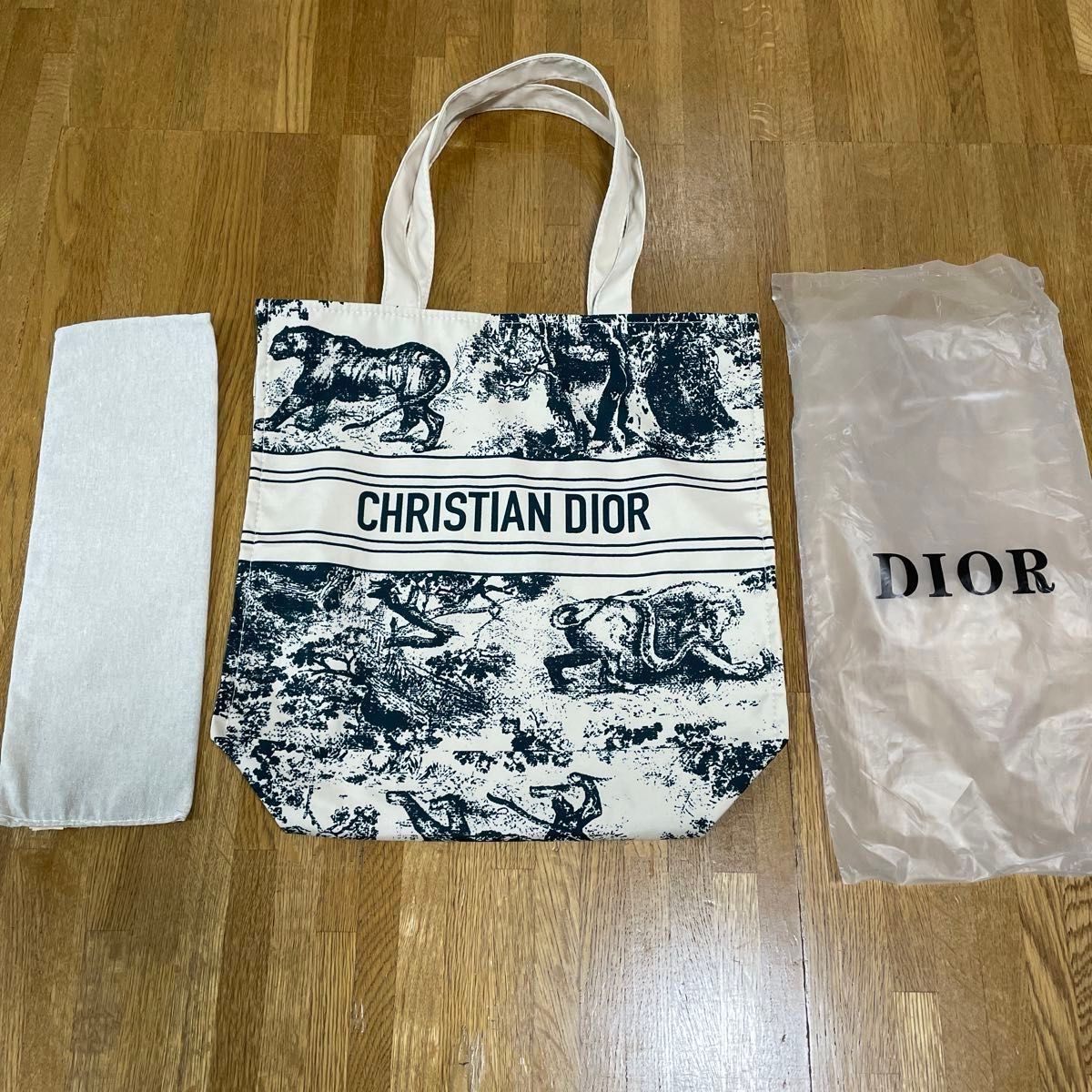 Dior トワルドゥジュイ　ディオール　トートバッグ　ノベルティ　非売品　★難あり