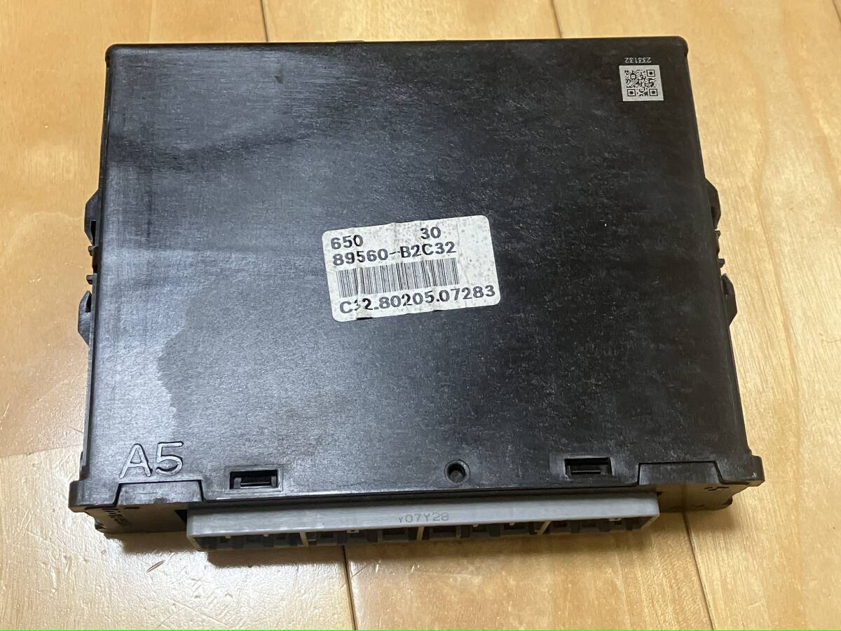 エッセ DBA-L235S エンジンコンピューター 89560-B2A00 DENSO 112300-3132 ECU 純正 KFVE MT 89560-B2C32の画像1