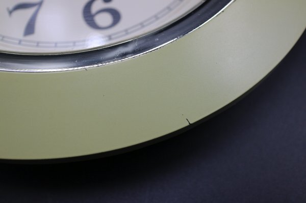 メーカー不明 クオーツ時計   壁掛け時計  スイープ式 動作確認済の画像6