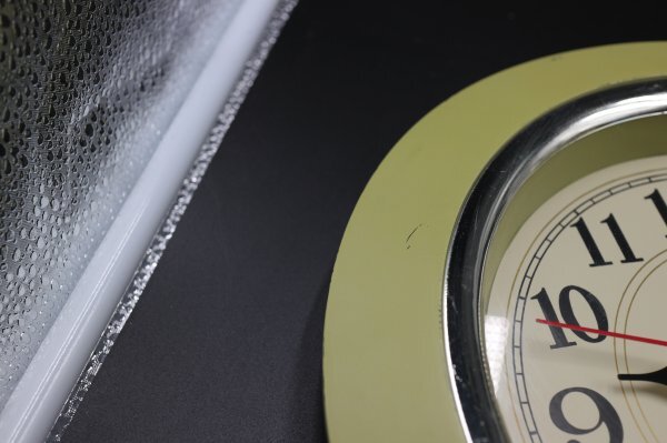 メーカー不明 クオーツ時計   壁掛け時計  スイープ式 動作確認済の画像5