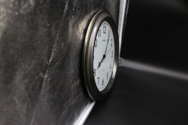 CASIO/カシオ　型番不明　クォーツ時計　壁掛け時計 　動作確認済　レトロ　アンティーク_画像2