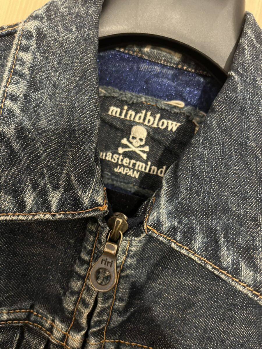 mastermind マスターマインド 2nd タイプ デニムジャケット デニム JKT S MASTERMIND levis 激レアの画像2