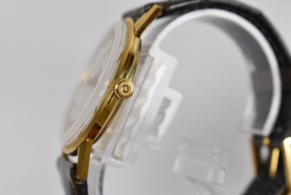 Olympia Orient オリエント 手巻き 23石 3針 アナログ 腕時計 シルバー文字盤 ゴールド ヴィンテージの画像5