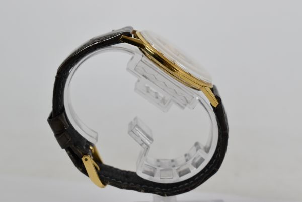 Olympia Orient オリエント 手巻き 23石 3針 アナログ 腕時計 シルバー文字盤 ゴールド ヴィンテージの画像7