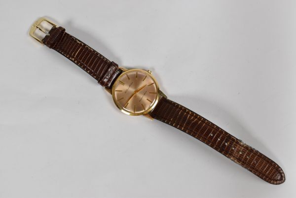 CITIZEN Hiline シチズン ハイライン パラショック 25石 手巻き HL51507081 14K GOLD FILLED 動作品 メンズ腕時計の画像8