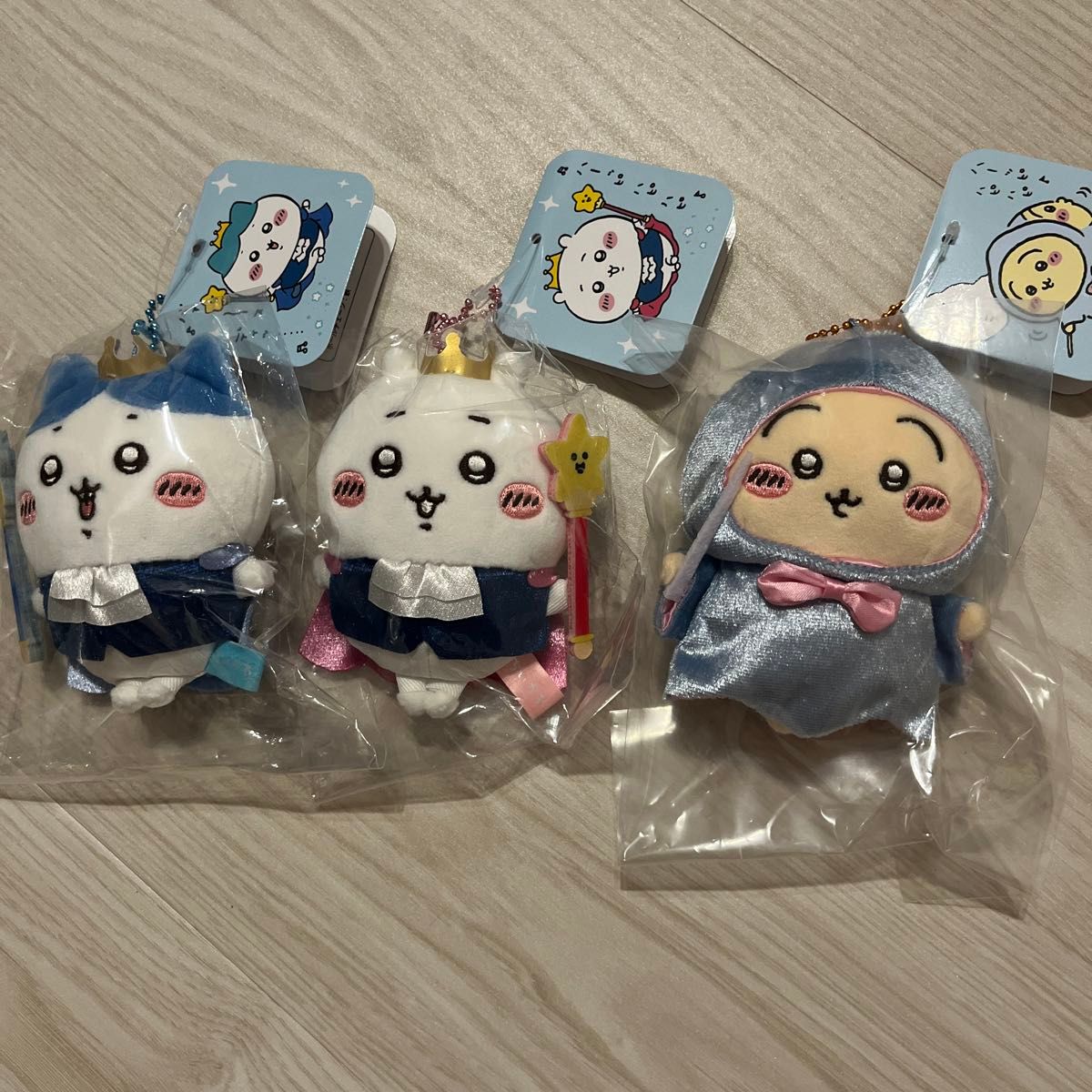 ちいかわバ~スディッマスコット ちいかわ・ハチワレ・うさぎ ちいかわバ~スディッマスコット ちいかわ・ハチワレ・うさぎ
