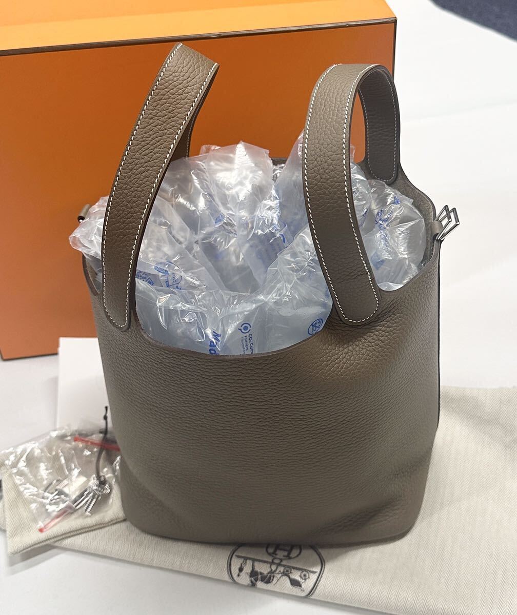 新品同様 エルメス HERMES ハンドバッグ ピコタンMMの画像7