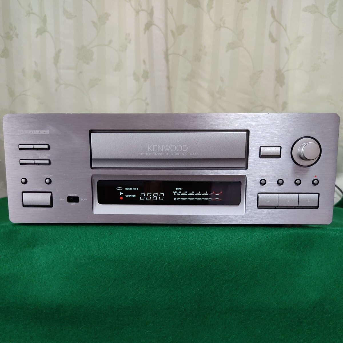 5100円 音出し動作品【KENWOODカセットデッキKXF-5002】メンテ 5100円 音出し動作品【KENWOODカセットデッキKXF-5002】メンテ