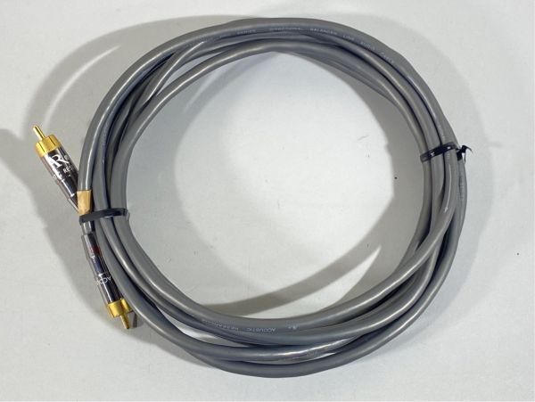 e8507 外観良好 ACOUSTIC RESEARCH アコースティックリサーチ RCAケーブル PRO SERIES DIRECTIONAL BALANCED LINE AUDIO CABLE 3.6mの画像5