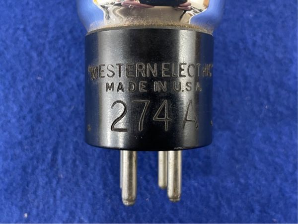 e8590 Western Electric 274A 刻印 真空管 ウエスタンエレクトリックの画像6