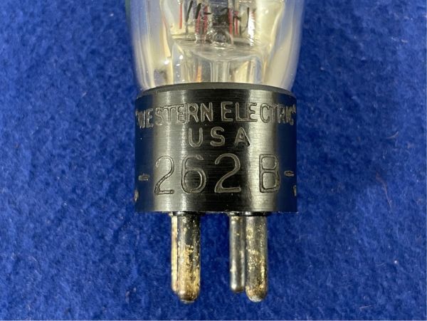 e8587 Western Electric 262B 刻印 真空管 ウエスタンエレクトリックの画像7