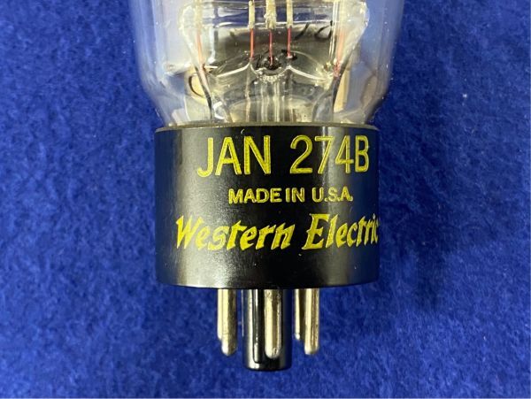 e8580 Western Electric 274B 真空管 ウエスタンエレクトリックの画像6