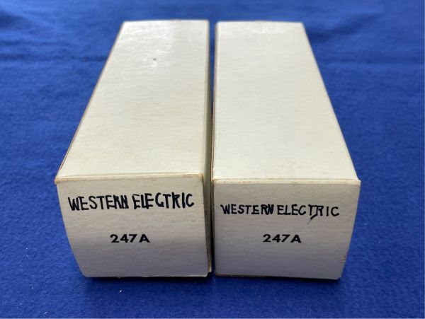 e8597 Western Electric 247A 真空管 2本 ウエスタンエレクトリックの画像10