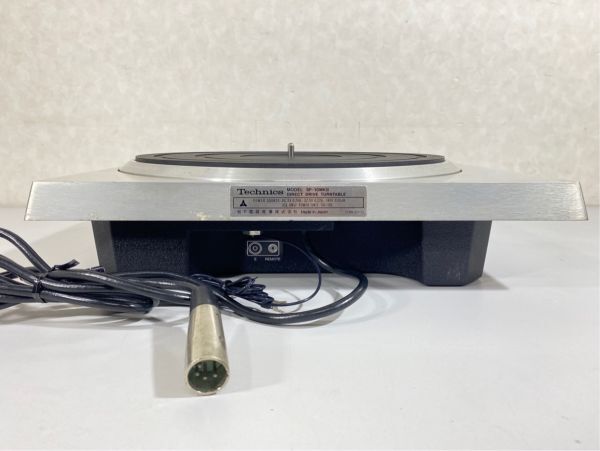 n7403 回転良好 Technics テクニクス SP-10 MKⅡ MKII MK2 ターンテーブル 専用電源ユニット SH-10E / 取扱説明書付の画像6