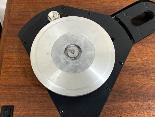 n7619-1 operation goods ACOUSTIC RESEARCH THE AR TURNTABLE belt Drive turntable SME arm for board / rubber belt attaching 60Hz specification 