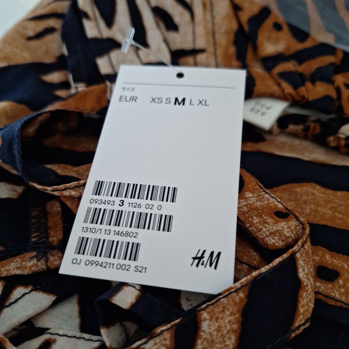 【タグ付き新品】H&M 総柄キャミワンピース エイチアンドエム   6245