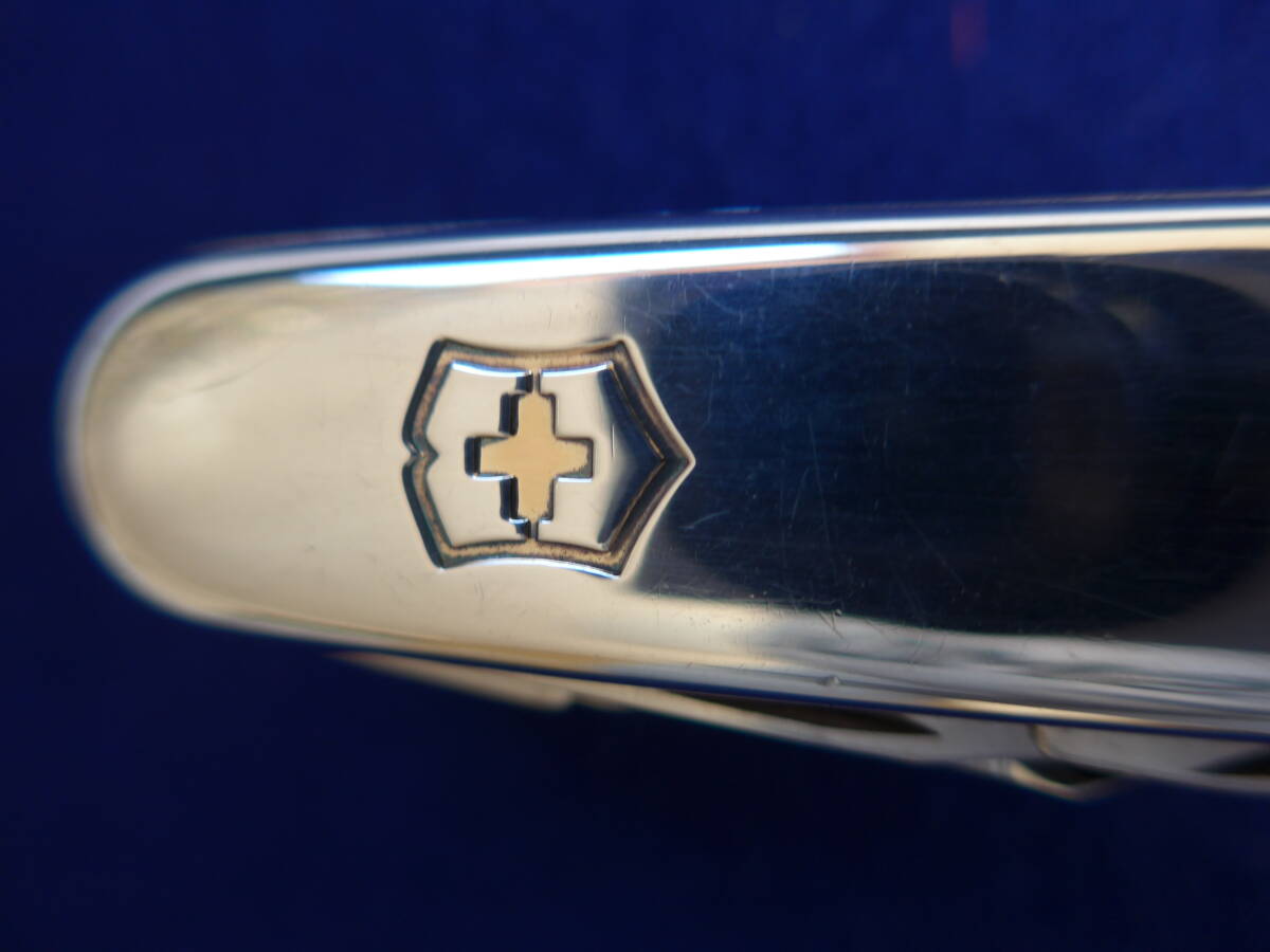 TIFFANY Tiffany VICTRINOX Victorinox мульти- tool Швейцария Army нож серебряный & Gold 18 золотой 