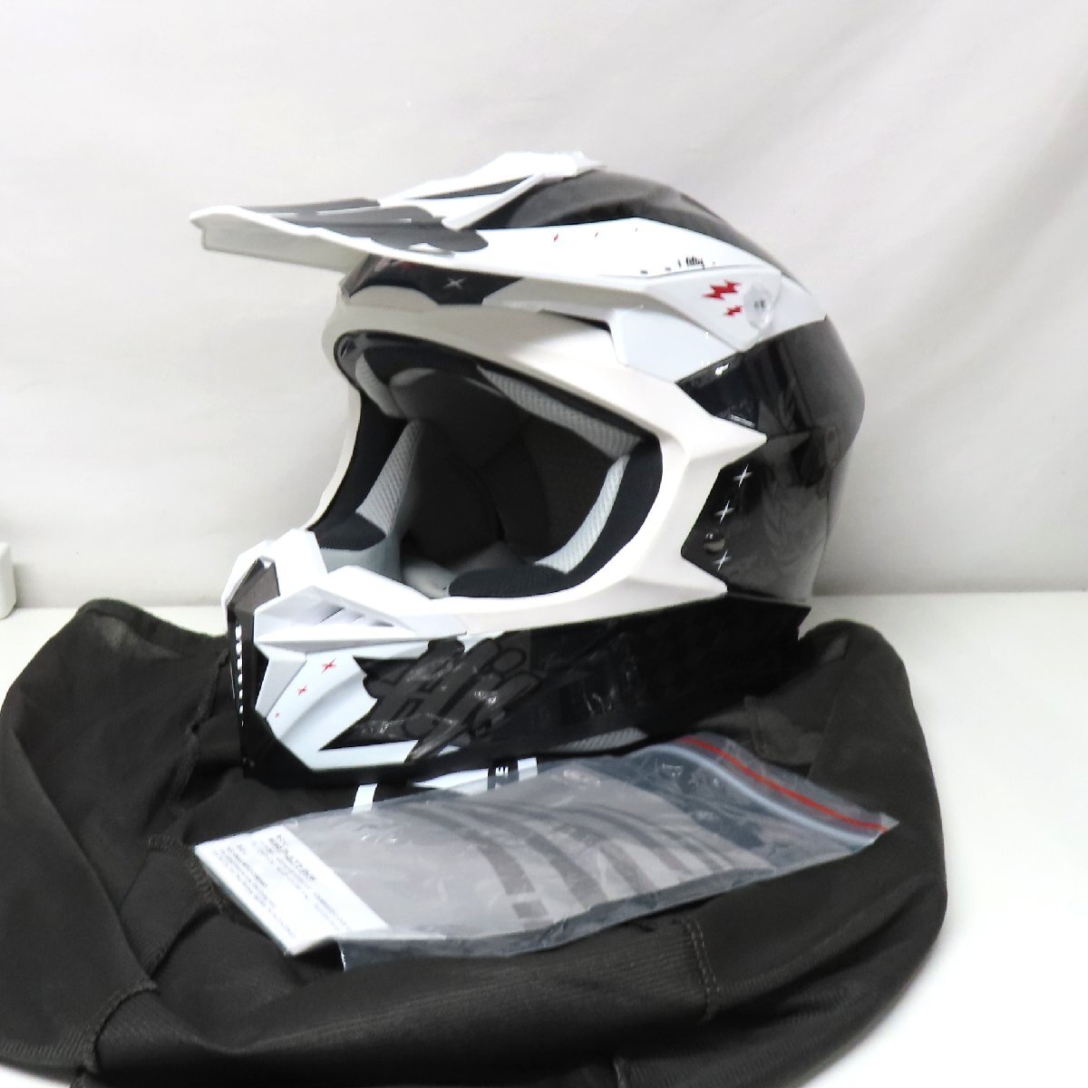 【試着のみ】【未使用】【新品同様】HJC i50 ARTEX MC5 オフロード フルフェイスヘルメット Lサイズ モトクロス バイク 二輪 オートバイ_画像1