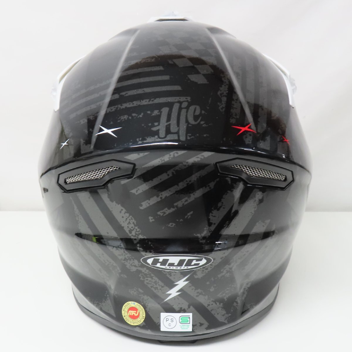 【試着のみ】【未使用】【新品同様】HJC i50 ARTEX MC5 オフロード フルフェイスヘルメット Lサイズ モトクロス バイク 二輪 オートバイ_画像7