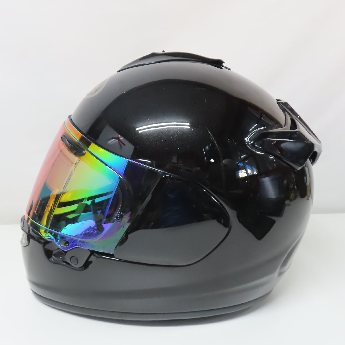 Arai アライ VECTOR-X ベクターX フルフェイスヘルメット Sサイズ ブラック バイク 二輪 オートバイ ツーリング_画像4