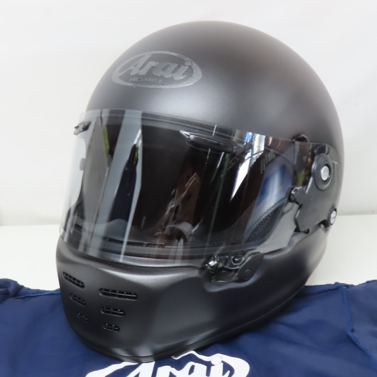 【試着のみ】【未使用】【新品同様】Arai アライ RAPIDE NEO ラパイドネオ フルフェイスヘルメット XLサイズ バイク 二輪 オートバイの画像1